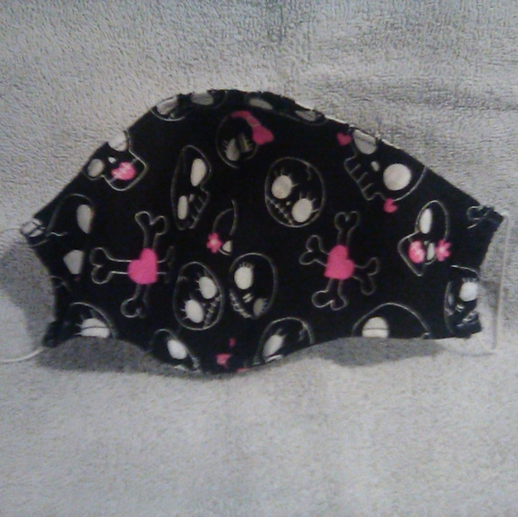2-Skulls Face Masks - Picture 2 of 4